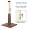 Pet Adobe Scratching Post with Sisal Rope, Toy, and Paw Shaped Base Interactive Play for Cats/Kitten, 24.5-inch 559757CBO - alternate 3